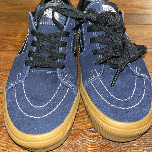 Vans Sk8-Low Navy Gum Skate Shoes Men’s 7.5 Women’s 9 BNWT No Box